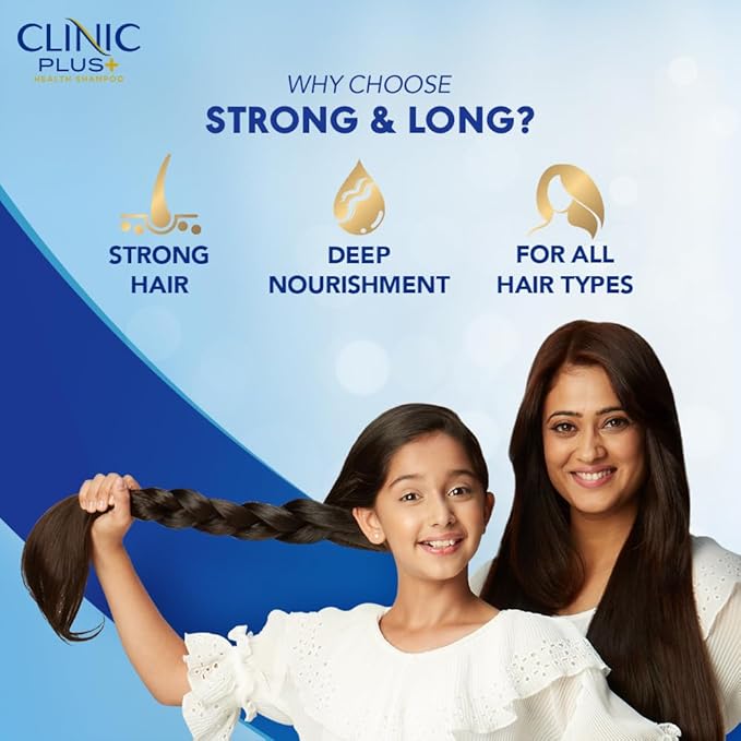 Clinic Plus Strong & Long Shampoo - 1 Ltr