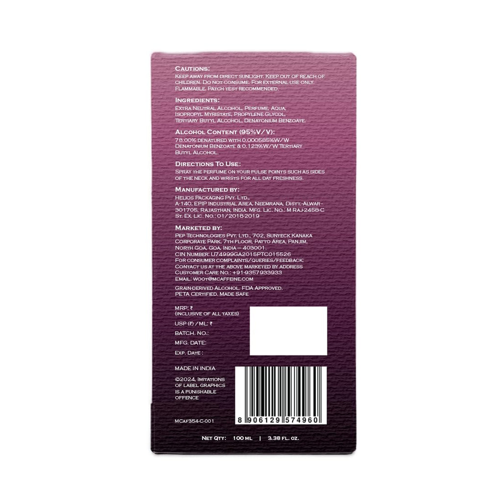 FIEN Cherry Wine Perfume for Women - 100ml