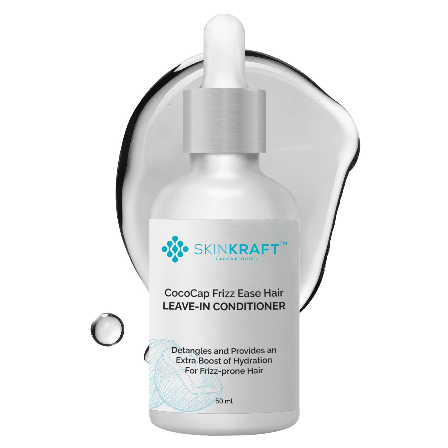 SkinKraft CocoCap Frizz Ease Leave-in Conditioner – 50 ml