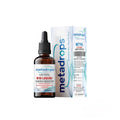 METADROPS Vitamin B12 Liquid Drops - High Potency Sublingual Supplement, 50 ml - Vegan, Gluten-Free, Non-GMO - Boost Energy & Metabolism