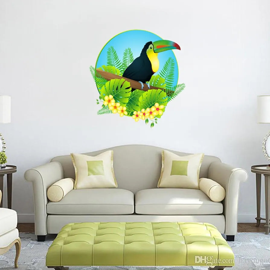 Rangoli White Glossy Vinyl Wall Sticker Premium Self-Adhesive Waterproof Design-10