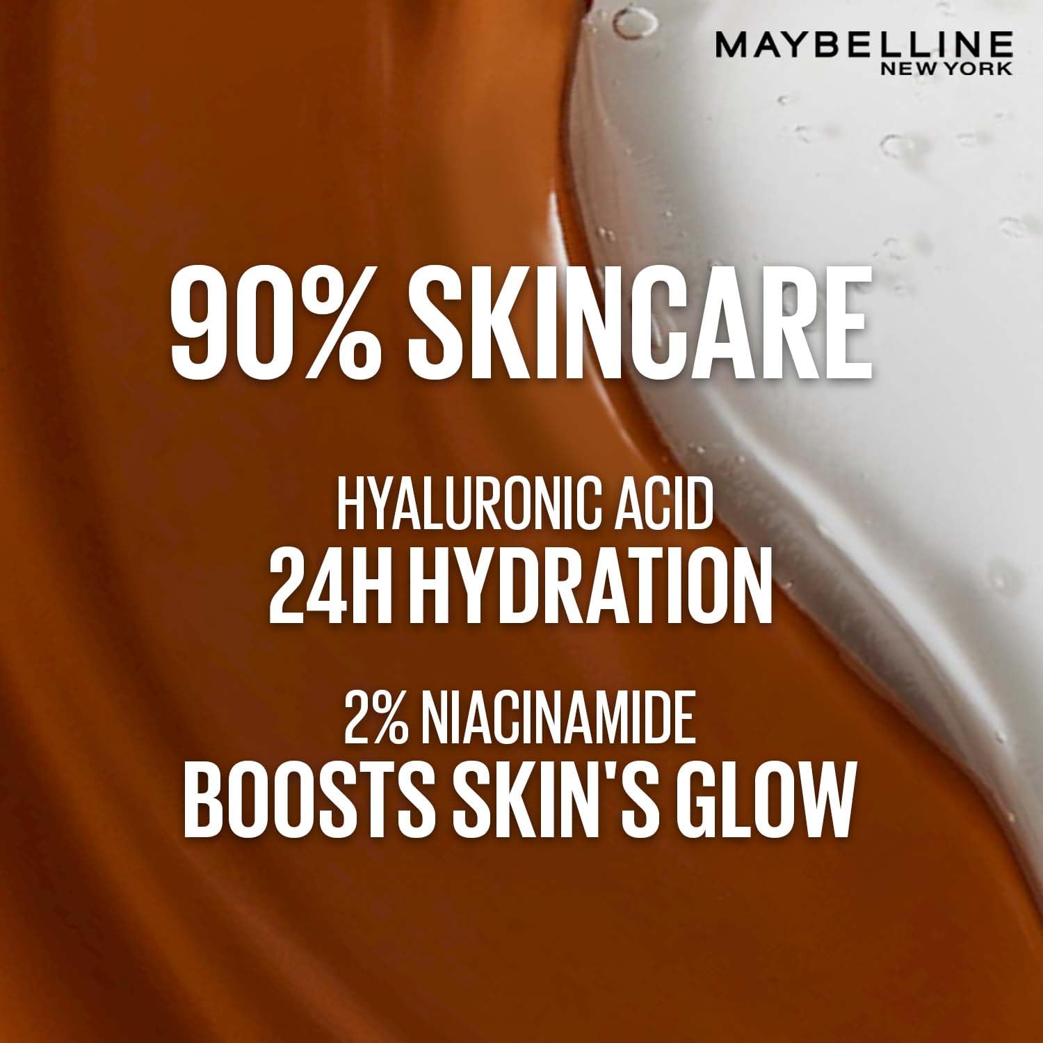 Maybelline, Fit Me, BB Cream, Glow BB Cream, SPF 50, Niacinamide, Hyaluronic Acid, Dewy Finish, Hydrating, Moisturizing, Normal Skin, Dry Skin, Face Makeup, Light Coverage, Shade 20, Adult, Tube Packaging, Glow Makeup, Daily Wear