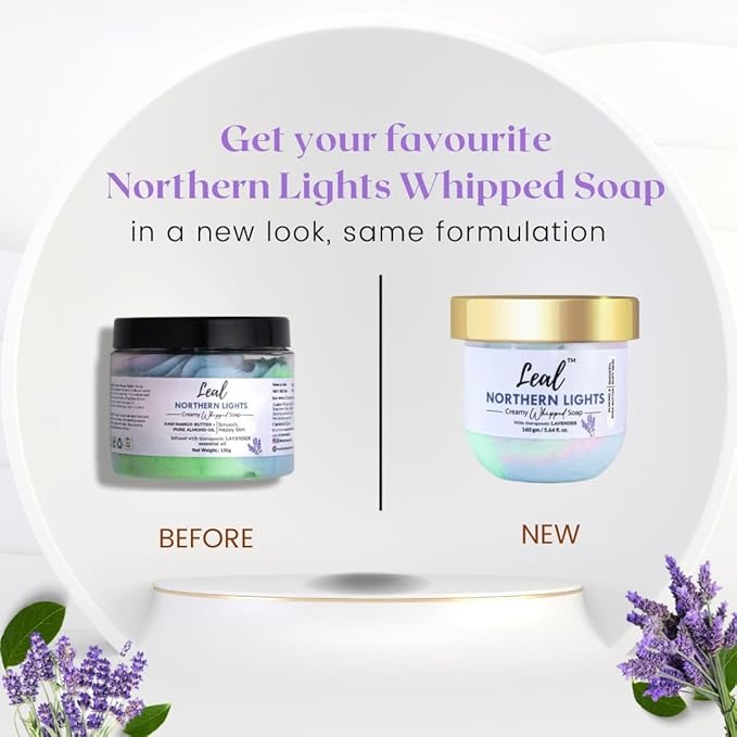 Leal Northern Lights Cosmetics Whipped Soap - 160 gms