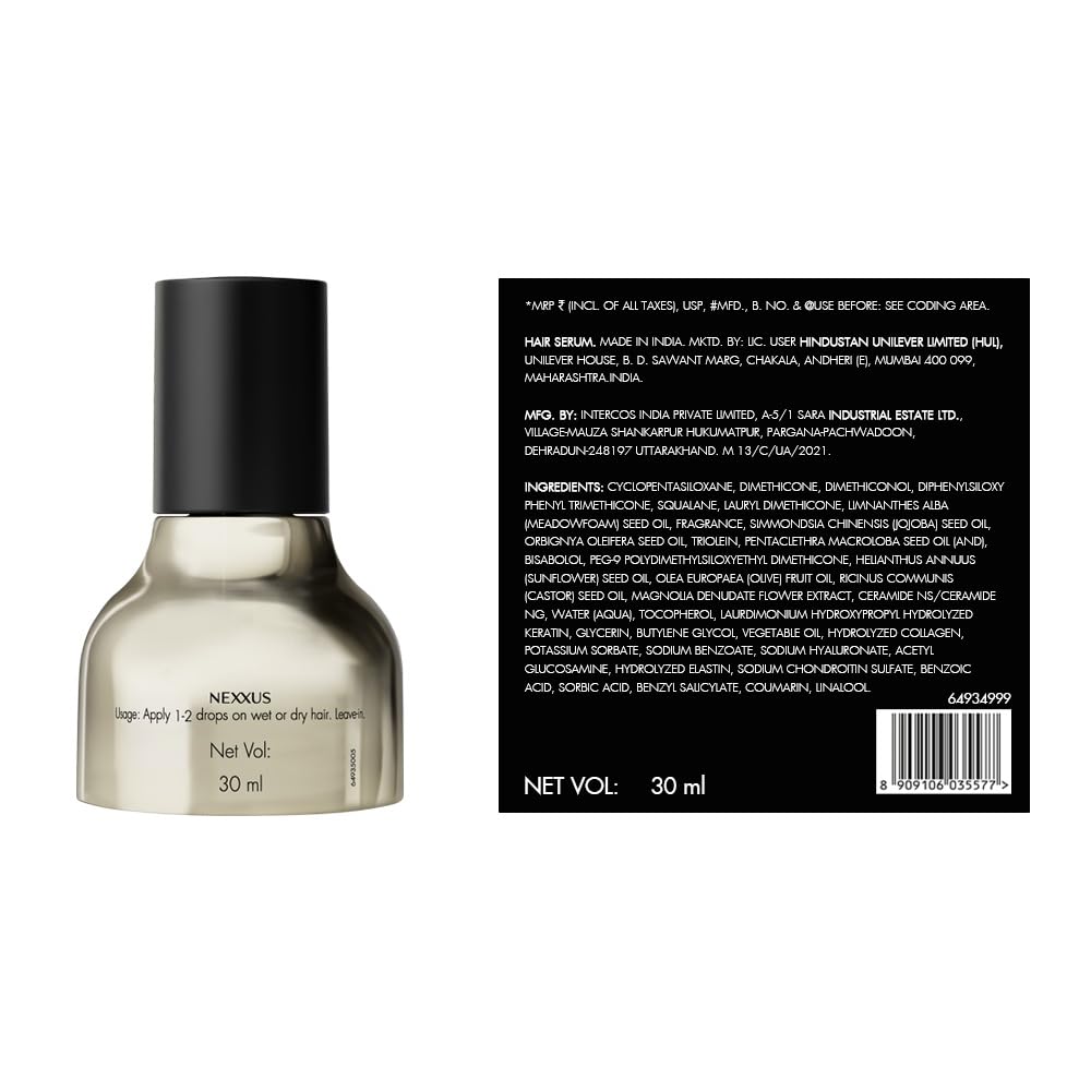 Nexxus Promend Resurrection Hair Oil-In-Serum 30ml | 11 X Strength | 72H Smoothness | Crafted with Precious Magnolia Essence