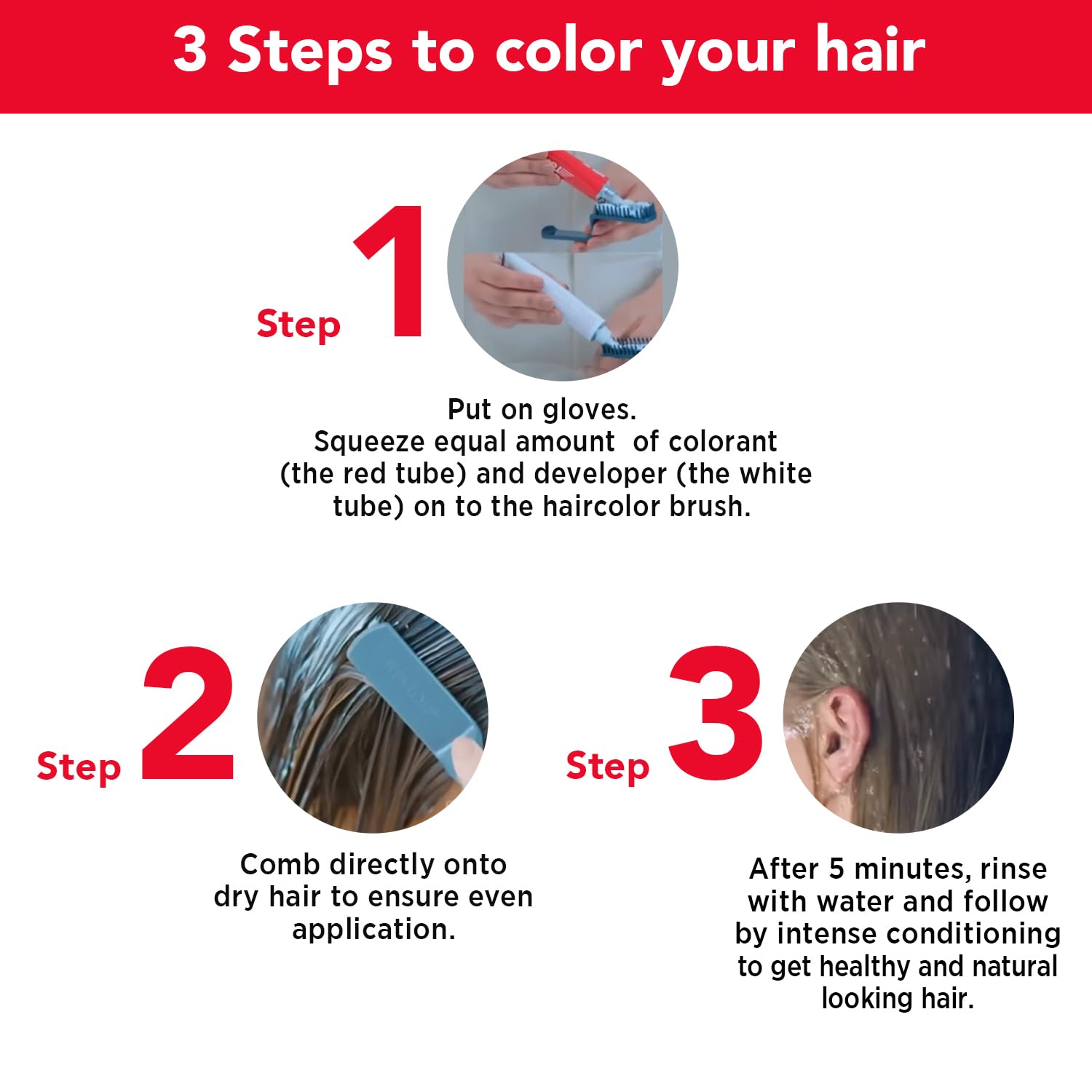 Revlon Top Speed Hair Color, Natural Black 70, 100 g