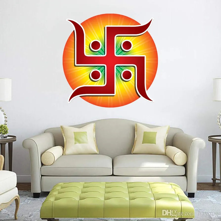 Rangoli White Glossy Vinyl Wall Sticker Premium Self-Adhesive Waterproof Parent-7 Design-16
