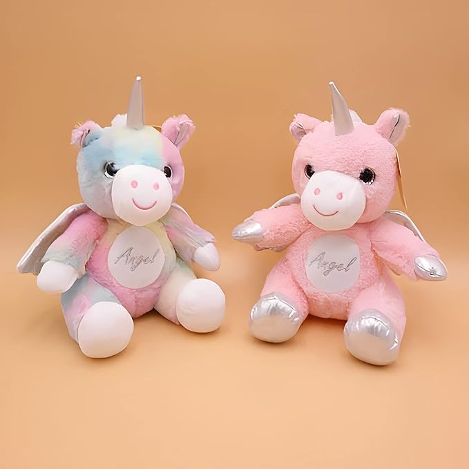 Tickles Unicorn Plush School Bag Backpack Shoulder Bag Picnic Travelling For kids