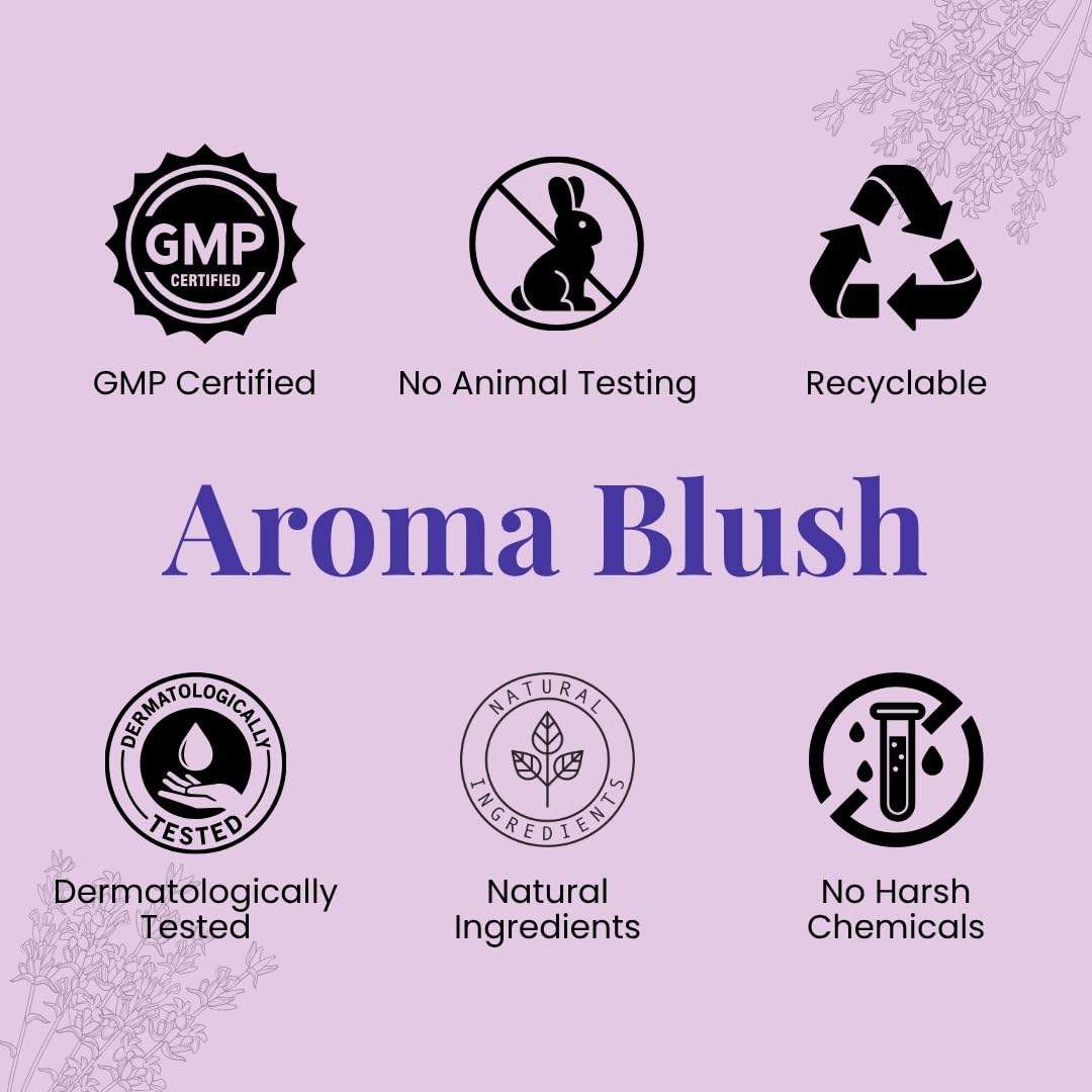 Aromablush - Lavender Dream Shower Gel | Calming Lavender, Vanilla & Vitamin E | Deep Hydration | Relaxing Scent, Sulfate-Free, Paraben-Free | Soothing Aromatherapy for Sensitive Skin | 300ml