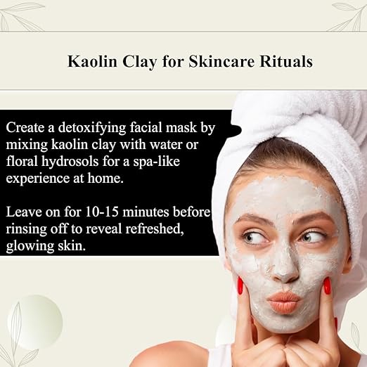 Vriksha Veda Kaolin Clay for Skin and Hair Masks - 100 gms