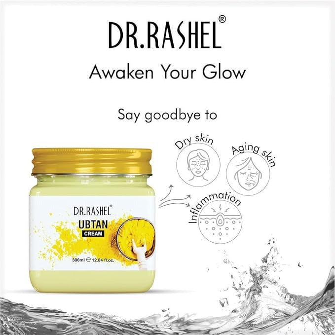 Dr.Rashel Ubtan Face And Body Cream For Women and Men - 380 ml
