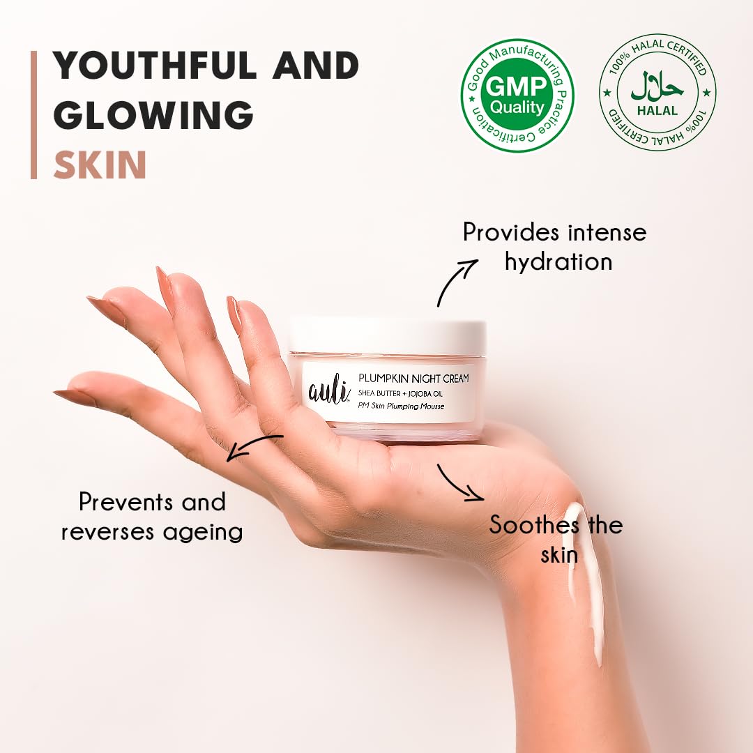 Auli Lifestyle Plumpkin Night Cream - 50 gms
