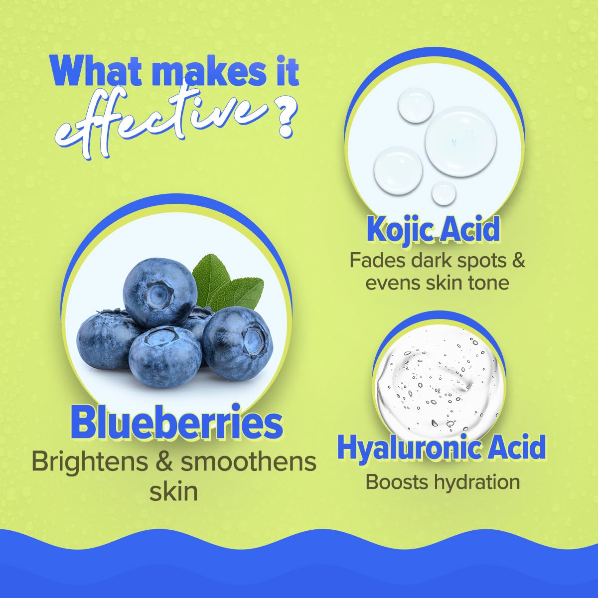 Aqualogica Bright+ Oil-Free Moisturizer with Blueberry & Kojic Acid (100g) Lightweight & Non-Sticky | Brightens & Evens Skin Tone | Fades Dark Spots & Pigmentation | Deeply Hydrates| For All Skin Types | For Men & Women