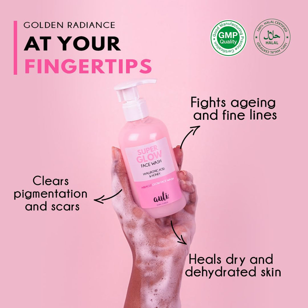 Auli Super Glow Face Wash - 210 gms