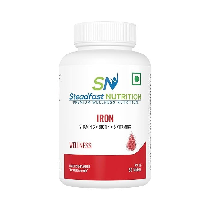 Steadfast Medishield Nutrition Iron - 60 Vegetarian Tablets
