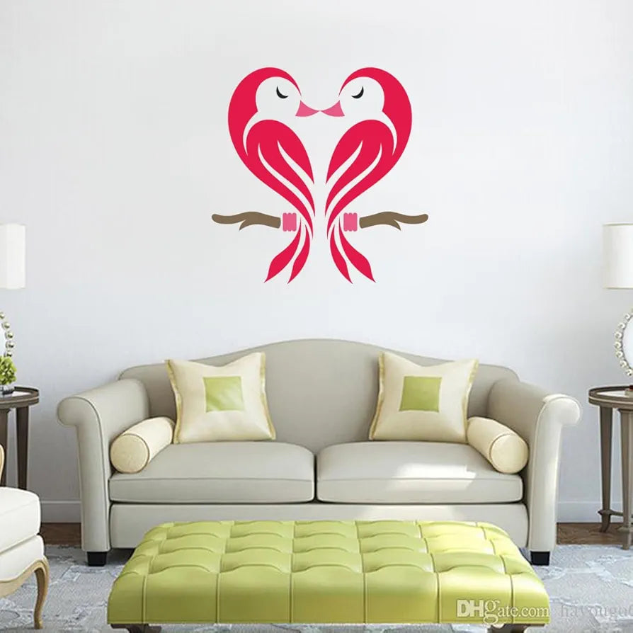 Rangoli White Glossy Vinyl Wall Sticker Premium Self-Adhesive Waterproof Design-23