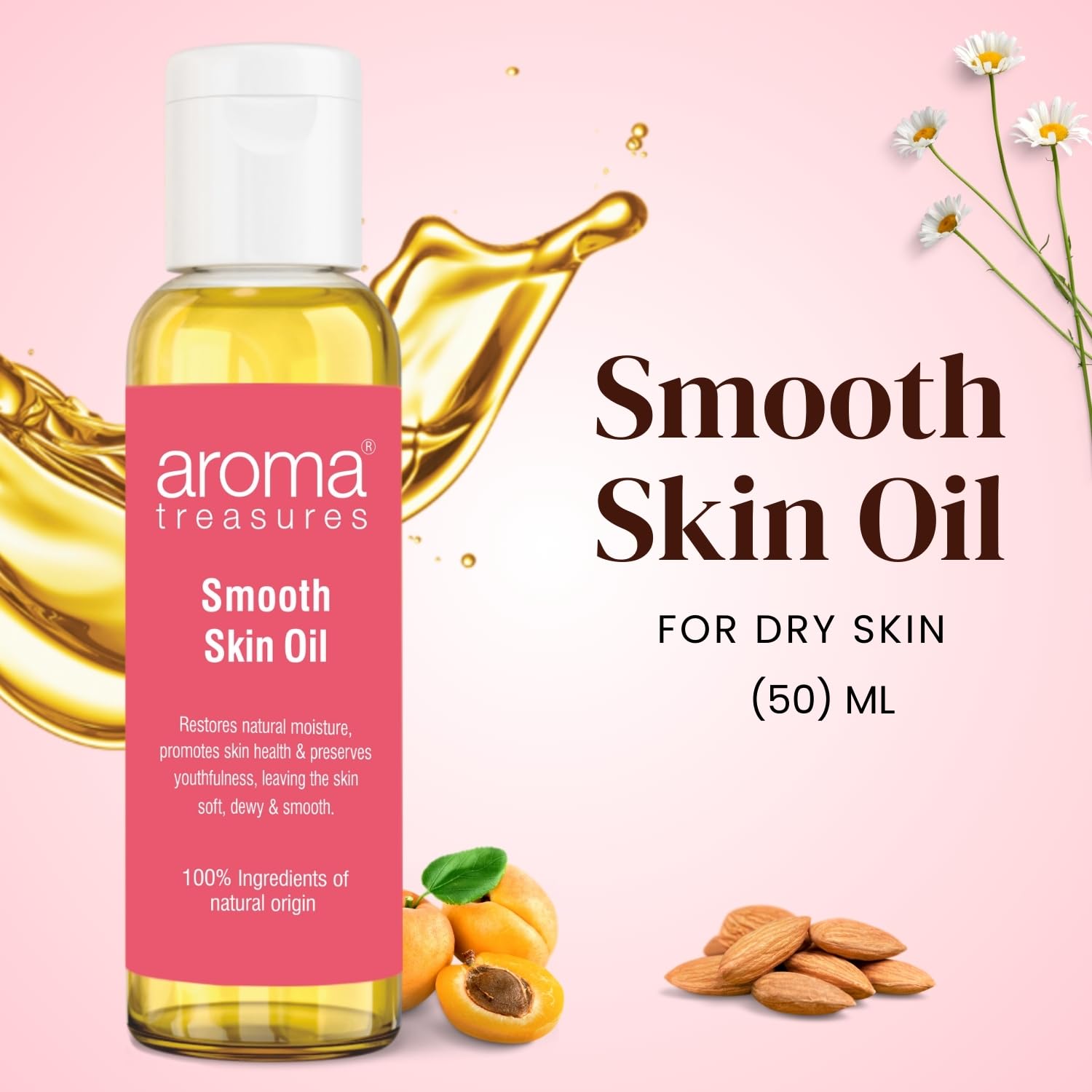 Aroma treasures Smooth skin oil (50ml) - for dry skin