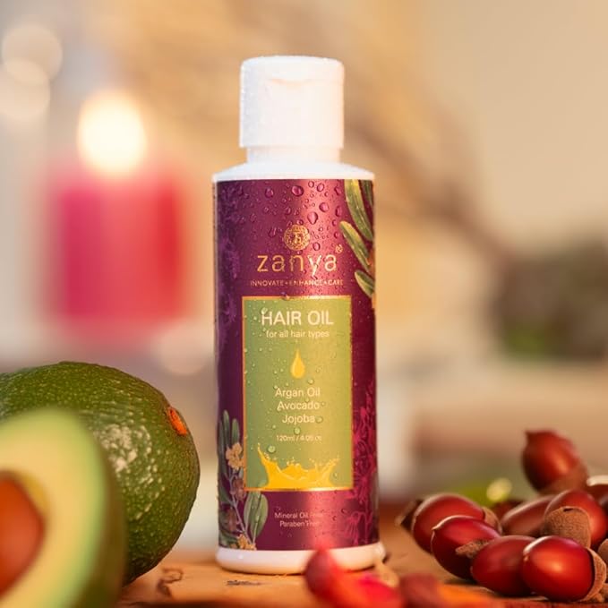 Zanya Non-sticky Hair Oil - 120 Ml