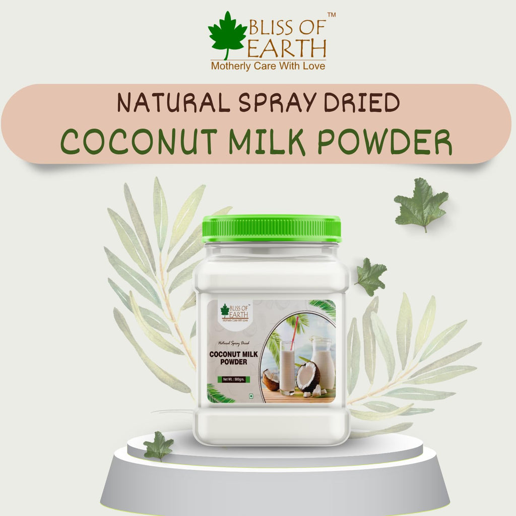 Bliss Of Earth 500 Gram Coconut Milk Powder Natural Spray Dried