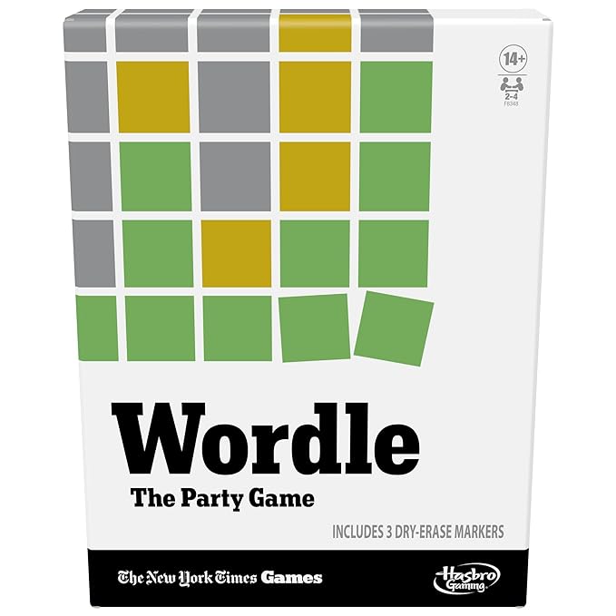 Hasbro Gaming Wordle The Party Game for 2-4 Players