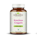 Kanchnar Guggulu - Ayurvedic Supplement For Thyroid | Hormonal Balance For Women | Reduces Joint and Muscles pain | For Swollen Lymph Nodes | 60 Tablets (Pack of 1)