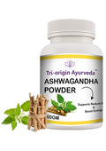Tri-Origin Ayurveda Ashwagandha Powder - 100 gms