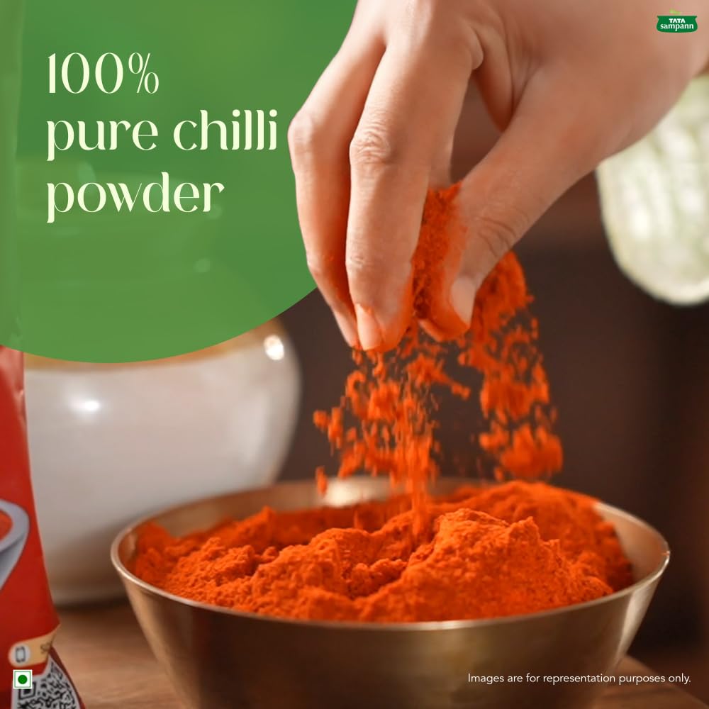 Tata Sampann Chilli Powder with Natural Oils, 200g, Lal Mirchi Powder, Mirchi Powder