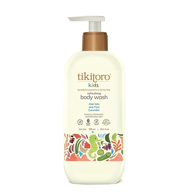 Tikitoro Kids Refreshing Body Wash Age 4+ years - 300 ml