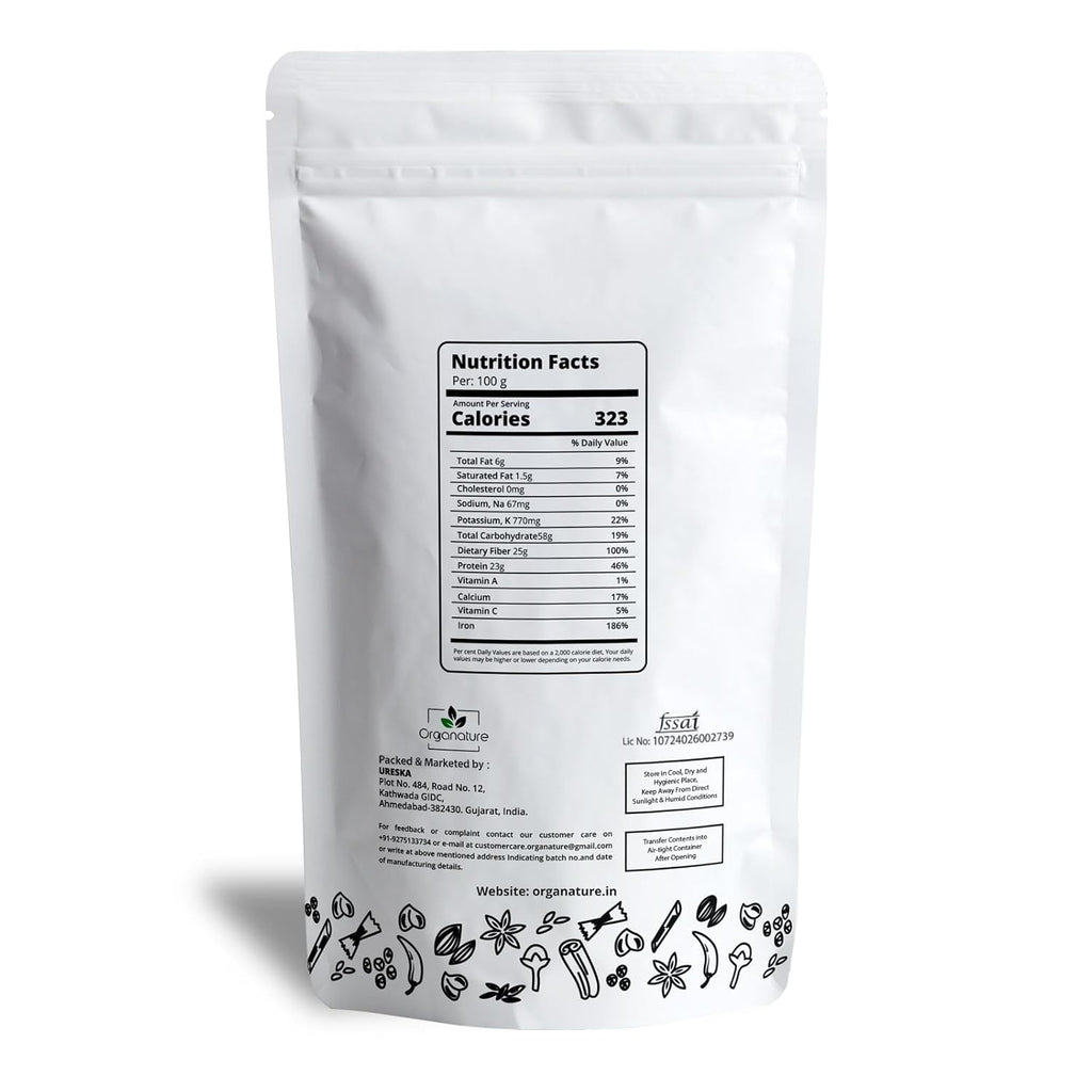 Organature Whole Methi (Fenugreek) 350 Gram-Natural Dried & Indian Spices & Masala|Methi Dana, Whole Fenugreek Seeds, No Artificial Colours & Preservatives