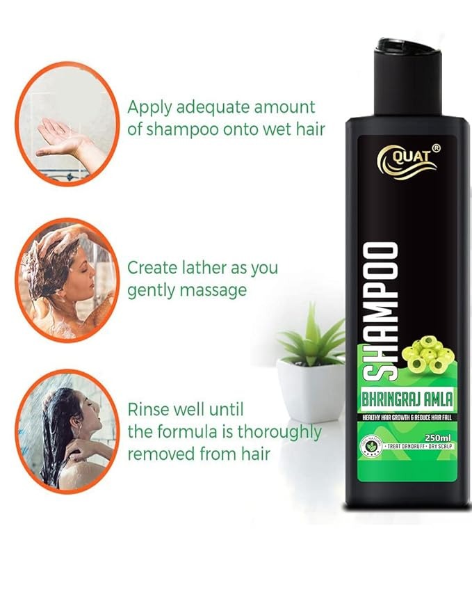 Quat Bhringraj-Amla Hair shampoo - 250 ml