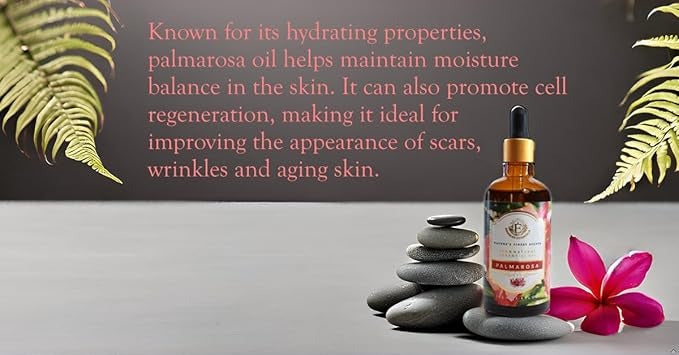 Enhanced Essentials Luxurious Palmarosa Essential Oil - 100 ml