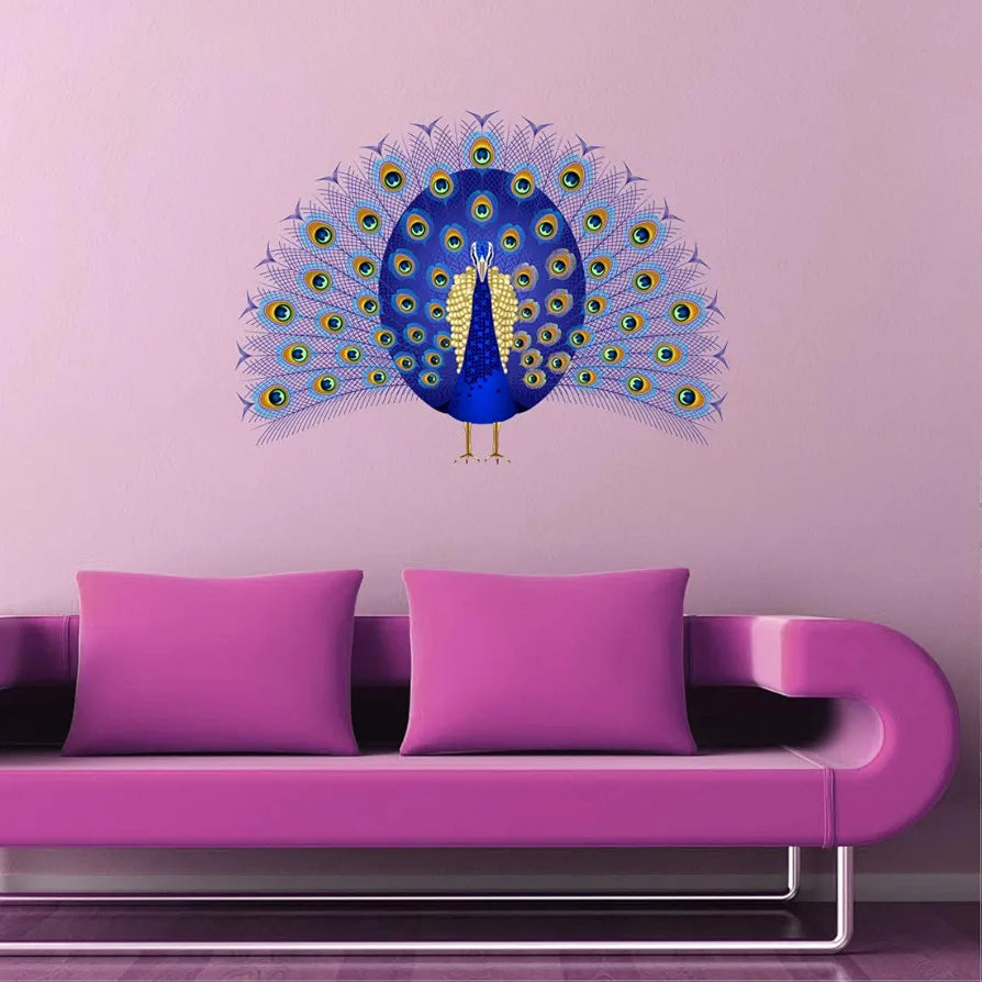 Rangoli Vinyl Wall Sticker Self-Adhesive Wall Decor Design-10