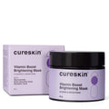 Cureskin Vitamin Boost D Tan Face Mask for Glowing Skin | D Tan Pack for Tan Removal | Fruit Based AHA Tan Removal De Tan Face Pack Mask for Women & Men | Tan Removal Cream
