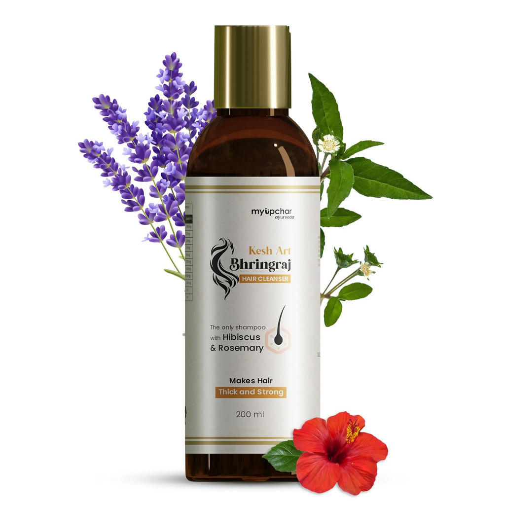 Myupchar Ayurveda KeshArt Bhringraj Hair Cleanser (Shampoo) - 200 ml