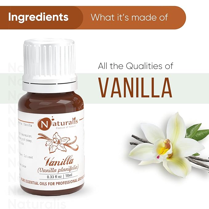 Naturalis Essence of Nature Vanilla Oil Therapeutic - 10 ml
