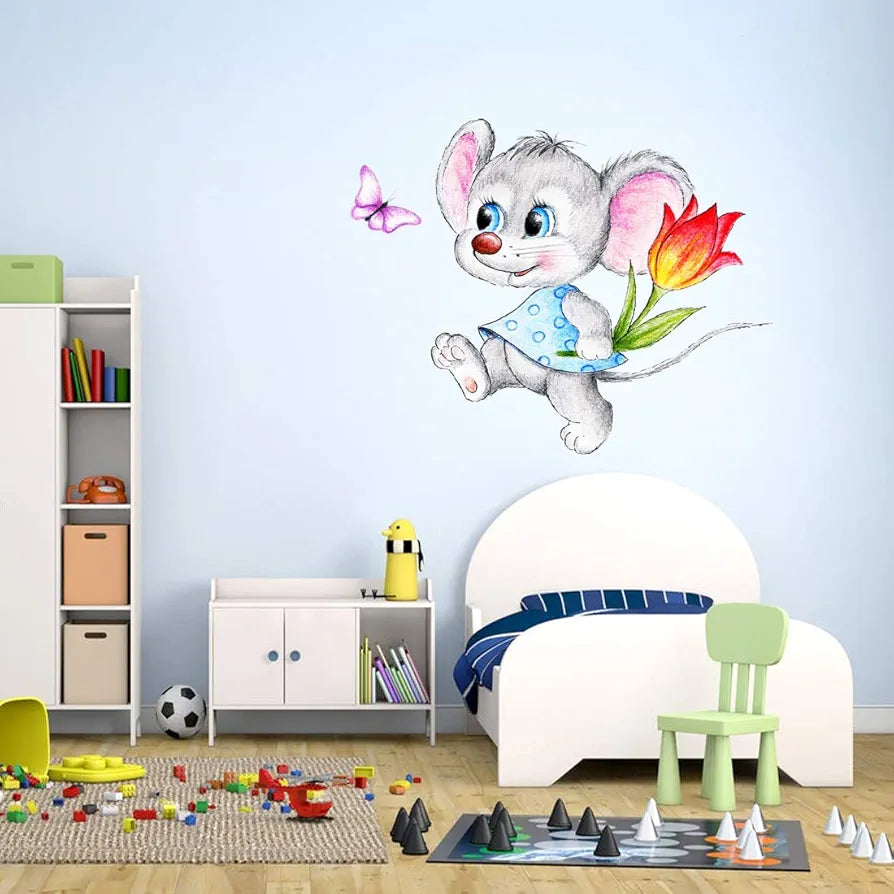 Rangoli White Glossy Vinyl Wall Sticker Premium Self-Adhesive Waterproof Parent-14 Design-4