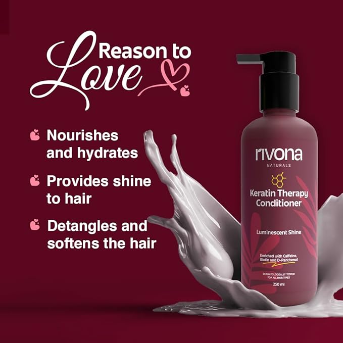 Rivona Naturals Keratin Therapy Conditioner - 250 ml