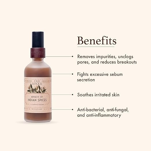 Old School Rituals Indian Spices Cleansing Nectar Deep Cleansing Anti-Acne Face Wash - 100 ml