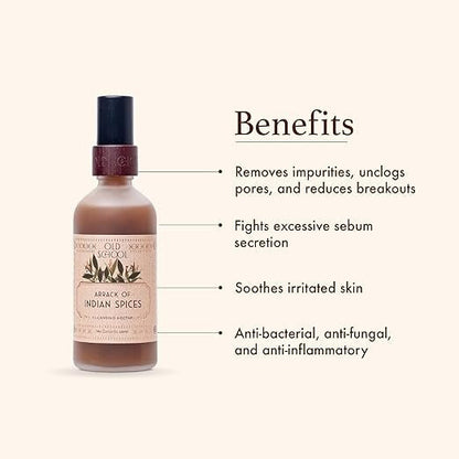 Old School Rituals Indian Spices Cleansing Nectar Deep Cleansing Anti-Acne Face Wash - 100 ml