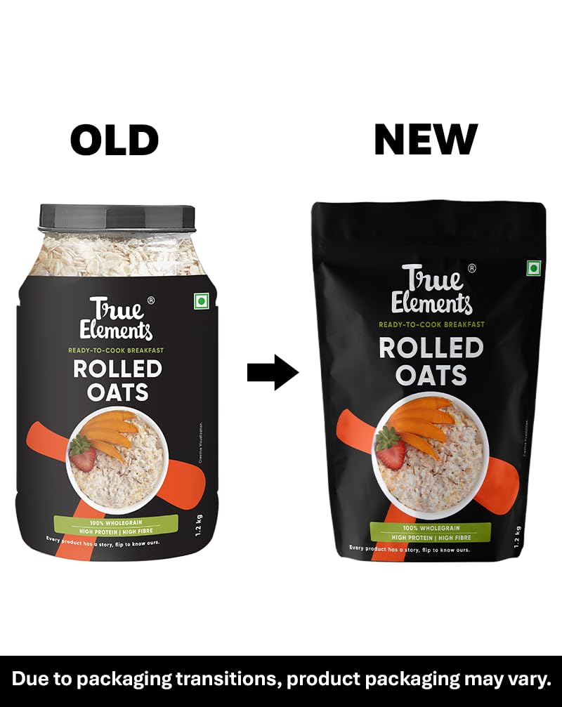 True Elements Rolled Oats Gluten Free