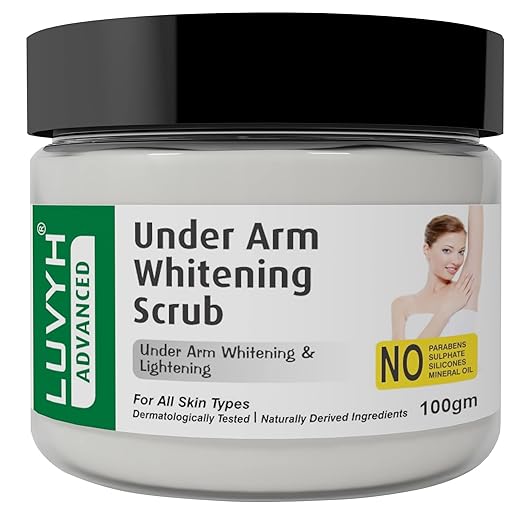 Luvyh Underarms Whitening Body Scrub - 100 gms
