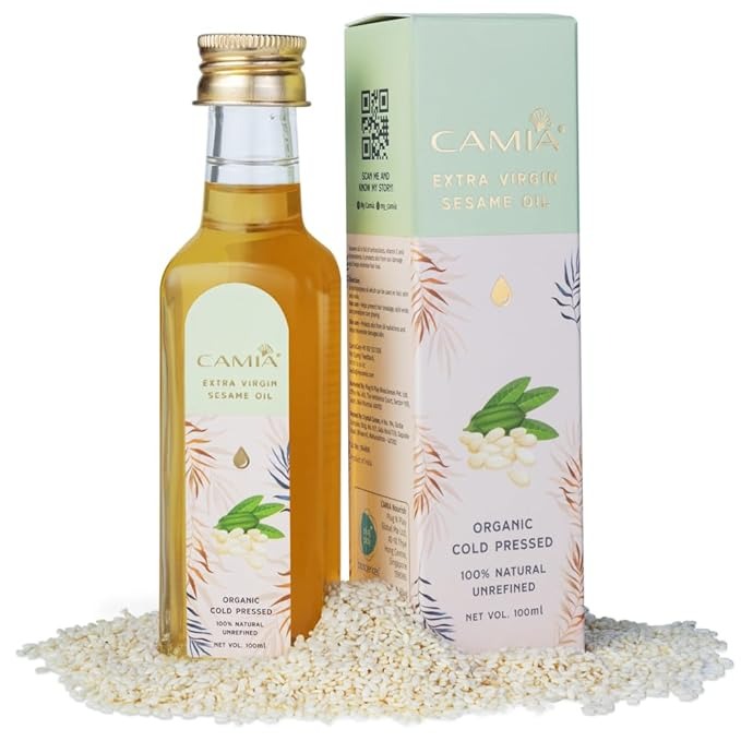 Camia Premium Sesame Oil for Skin & Hair Care - 100 ml