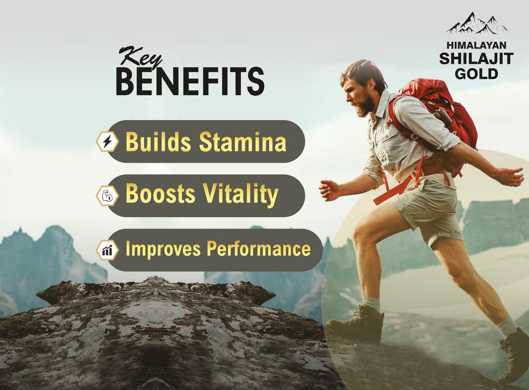 Himalayan Shilajit Gold Fizz 15 Effervescent Tablets (Orange Flavour, 500mg, Pack of 1) | With Ashwagandha, Gokshura & Safed Musli for Strength