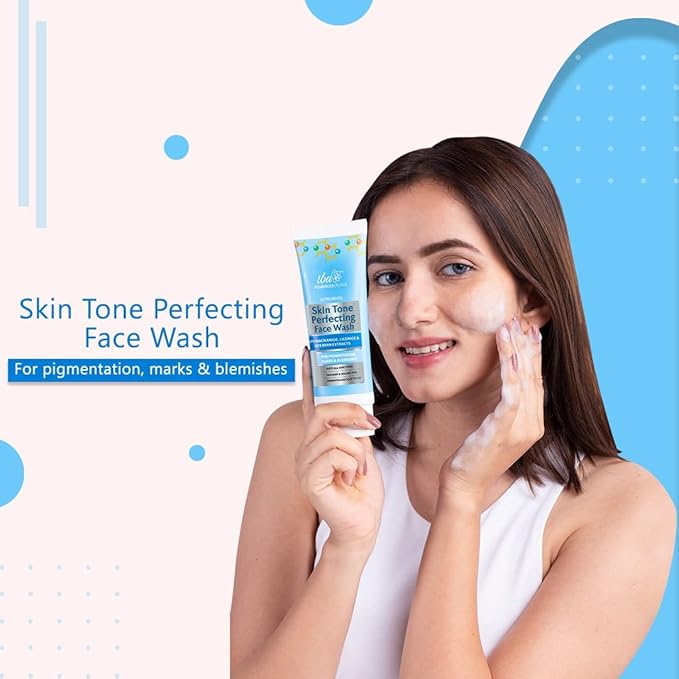 Iba Advanced Activs Ultra White Skin Tone Perfecting Face Wash - 100 Ml | Pack of 2