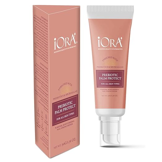 Iora Prebiotic Palm Protect Hand & Nail Balm Dry Hands - 50 gms