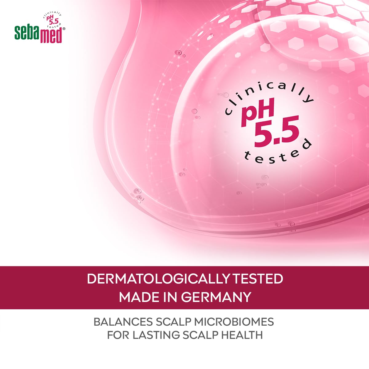 Sebamed Anti Hairloss Shampoo 200 ml|pH 5.5|Reduces Hairloss|Caffeine & Gingko Biloba| Hairfall| men & women |phthalates SLS and parabens free l Soap free l Toxin free l Clinically proven l