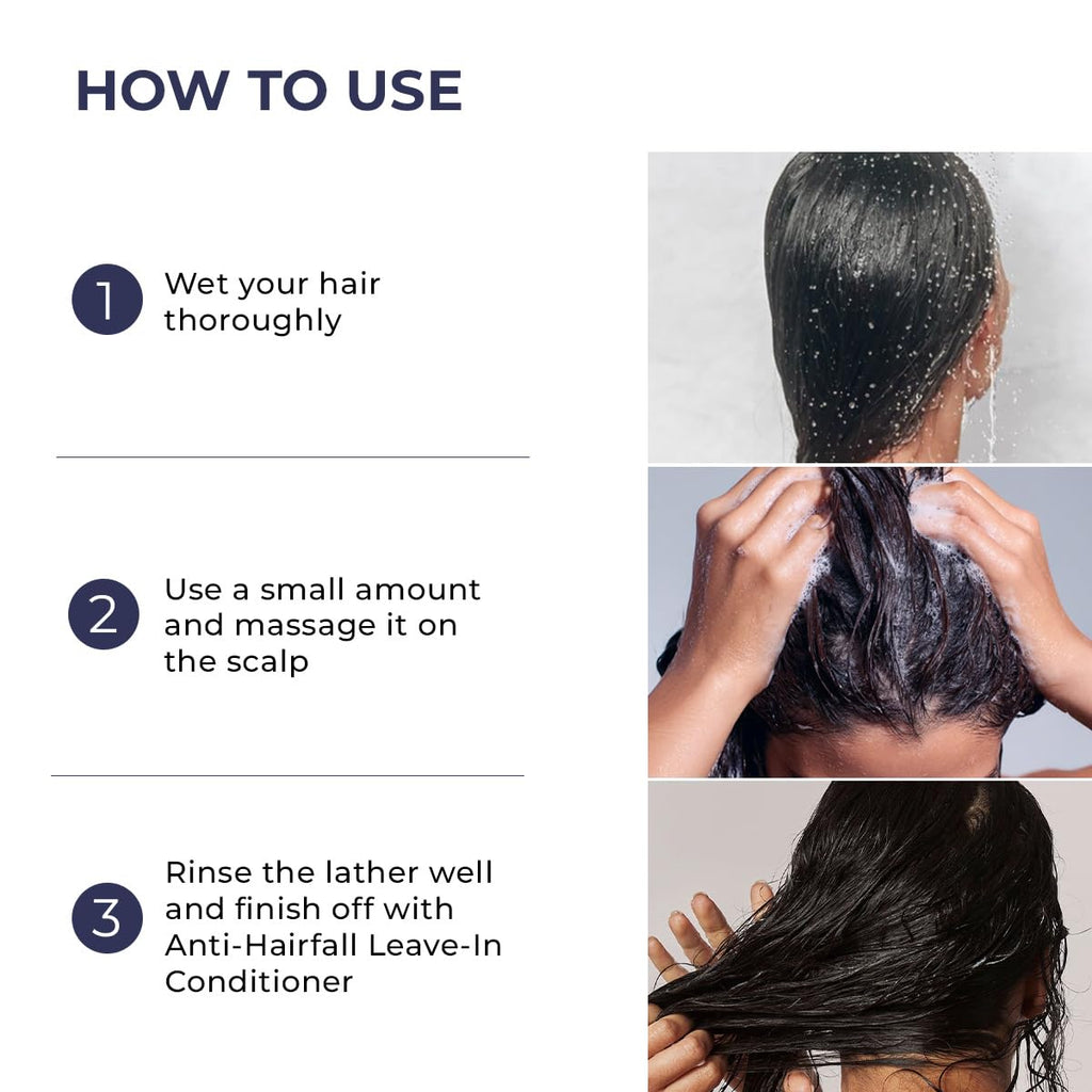 Conscious ChemistÂ® Anti Hairfall Shampoo | Saw palmetto, Yeast Extract, Rosemary OIl & Keratin | 2x Hair Fall Control & Hair Growth | Hard Water Safe | With StrandBoostâ„¢ï¸ Technology | Paraben & SLS Free | For All Hair Types | Women & Men | 200ml