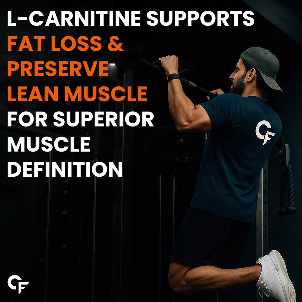 Carbamide Forte L carnitine Tablets For Men & Women | L-Carnitine Supplement To Support Energy, Recovery & Metobolism | L Carnitine L tartrate 1000mg Helps Convert Fat Into Energy - 120 Capsules