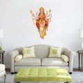 Rangoli White Glossy Vinyl Wall Sticker Premium Self-Adhesive Waterproof Parent-6 Design-15
