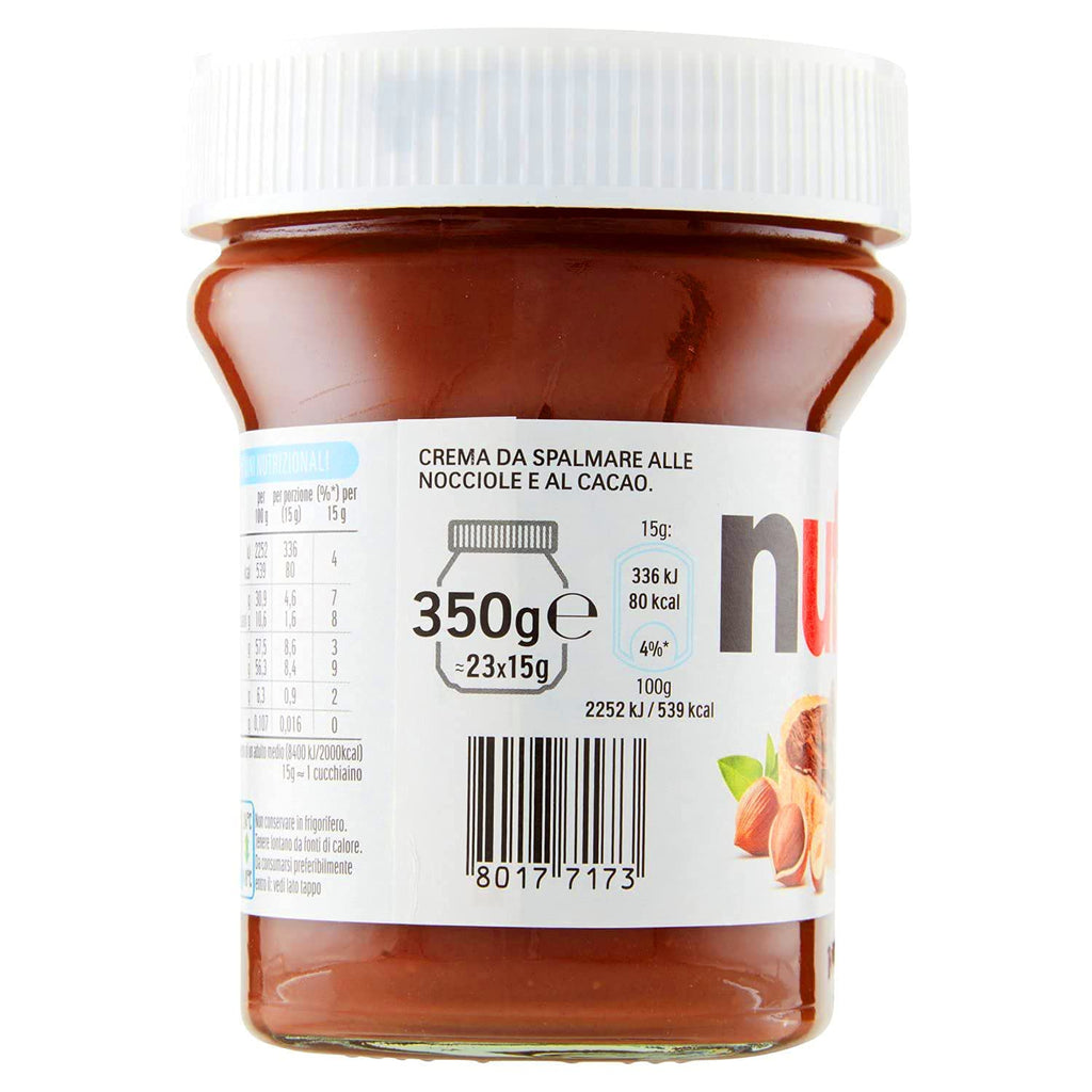 Nutella Chocolate Hazelnut Spread - 350 gms Each (Pack of 2)
