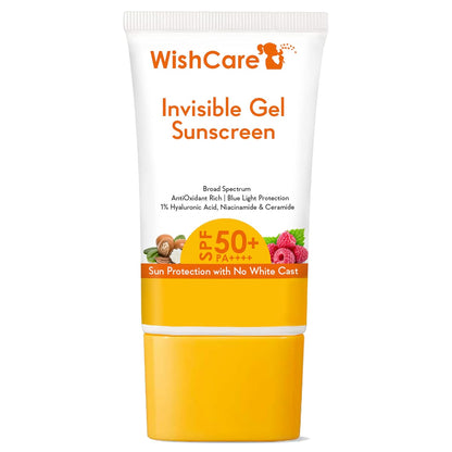 WishCare Invisible Gel Sunscreen SPF 50+ PA++++ - 50 gms